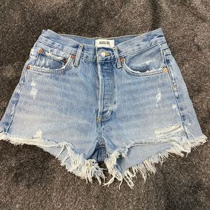 Agolde Parker vintage cut off shorts
